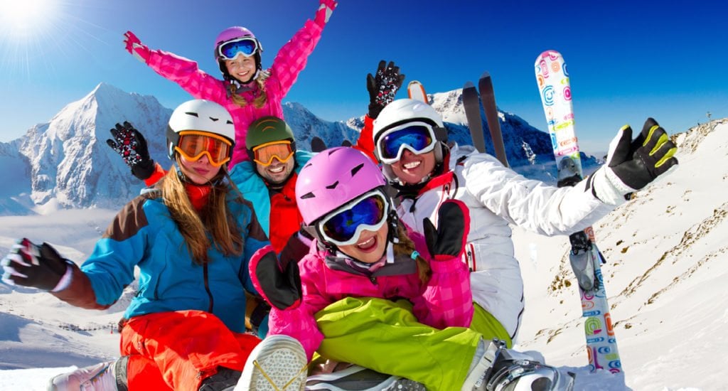 13 top tips for skiing with children!