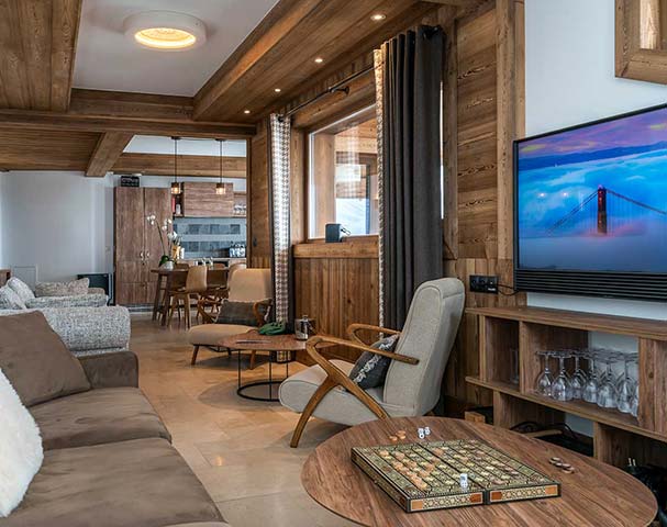 Chalets Cocoon Val Thorens - Bang and Olufson TV's, games and snug's for the kids. Visit us in Val Thorens and enjoy all the luxuries of home, and some that you can only get at Chalets Cocoon.