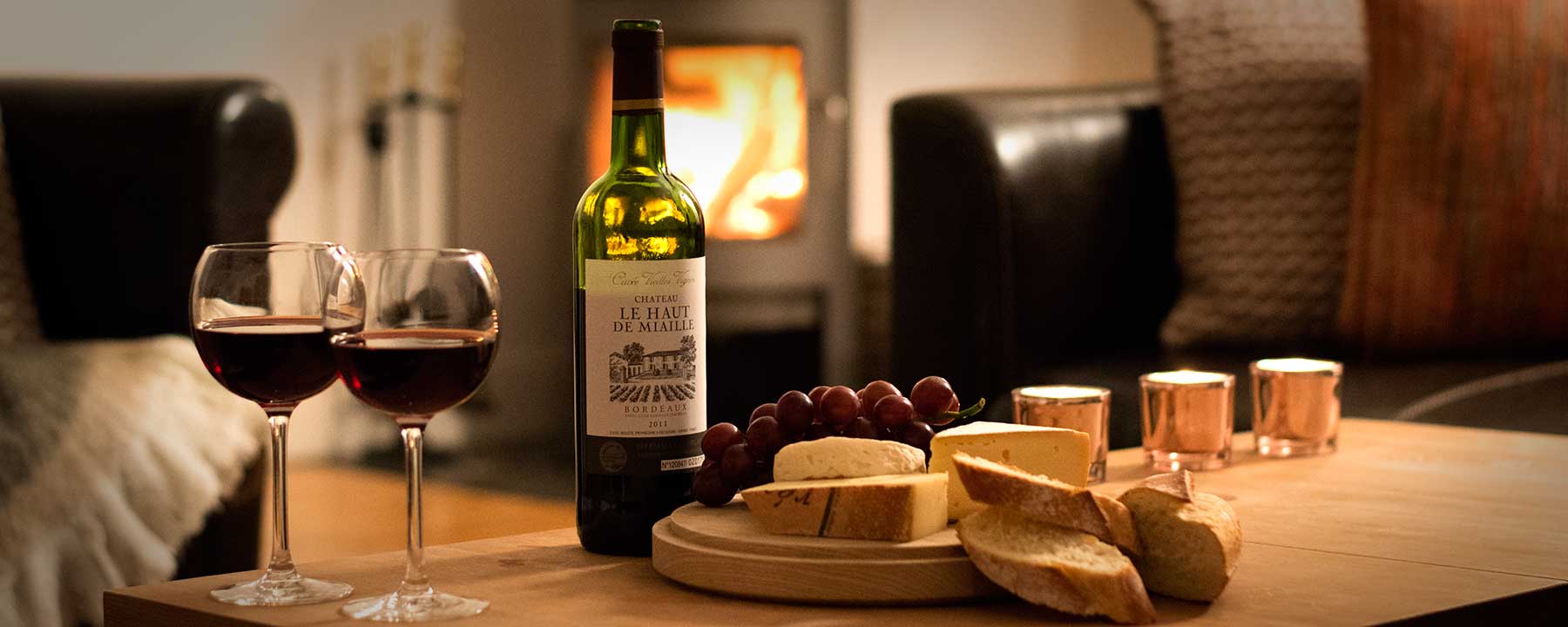 Enjoy some of Savoie's finest cheeses with our hand-picked wine list
