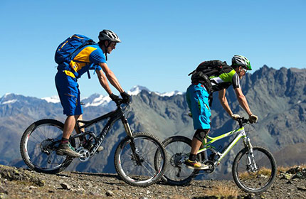 Mountain bike holidays in the French Alps